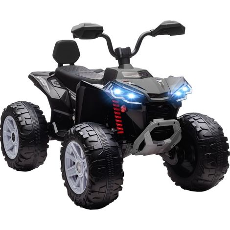 Quad elettrico per bambini 24V a 4 ruote con fari, USB e funzione MP3, 3-8 anni (1/4)