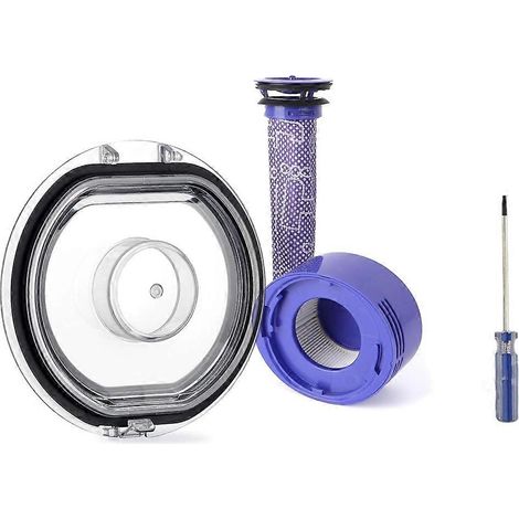 V8 V7 Dust Container Lid de remplacement pour Aspirateur Dust Couvercle pièce détachée avec HE (1/5)