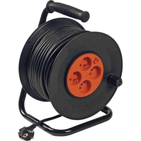 Enrouleur de câble électrique 40 m ENROULEUR DE CABLE ELECTRIQUE