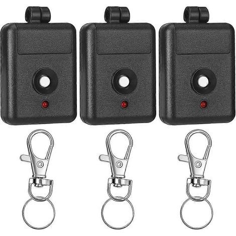 3er-Pack 1-Kanal-Schlüsselanhänger-Garagentorfernbedienung für Linear DNT00026, Delta-3 310 MHz 12 V Miniatur-Garagentoröffner (1/5)