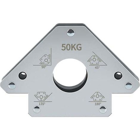 50kg Support Magnétique de Soudage, Outil de Positionnement pour Soudeur Électrique, Support de Soudure