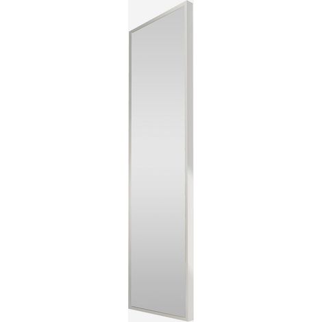 Wandspiegel mit schlichtem Design aus Holz 80x180 Astana C - Weiß