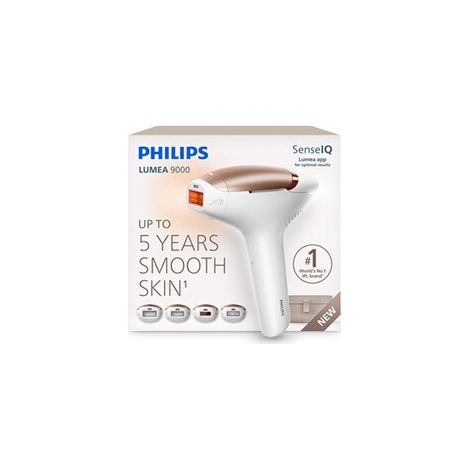 Philips Lumea IPL 9000 BRI984/00 SenseIQ Or rose - Épilateur lumière pulsée 5 intensités