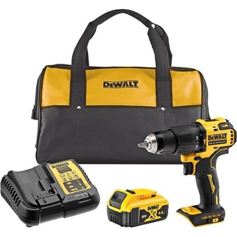 DeWALT DCD709M1 2-Gang Akku Schlagbohrschrauber Bohrschrauber 18V 4Ah Softbag (1/2)
