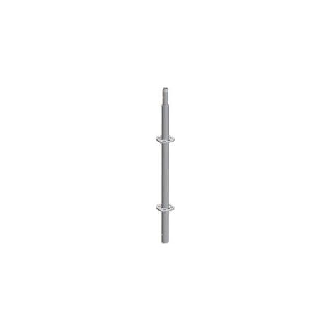 Altrad – Montant 1m avec goujon – Accessoire pour échafaudage en acier galvanisé – Compatible tour roulante Multivit Plus – Montage rapide