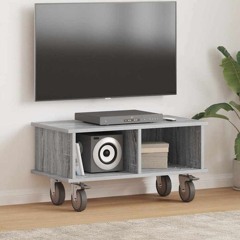 TV-Ständer Graues Sonoma 68,5 x 35 x 35 cm Holzwerkstoff