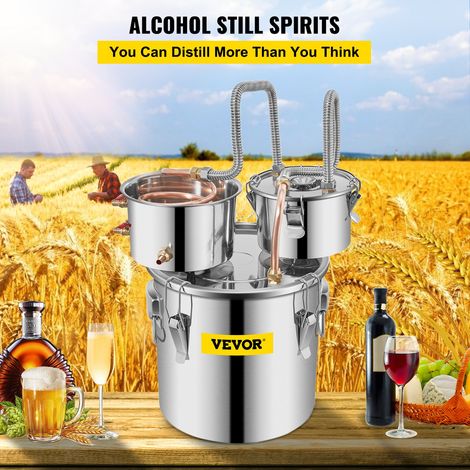5Gal Distillateur d'Eau Purificateur d'Eau Domestique avec Pompe (1/5)