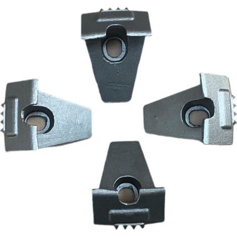 Lot de 4 mâchoires de serrage robustes pour démonte-pneus auto (1/5)