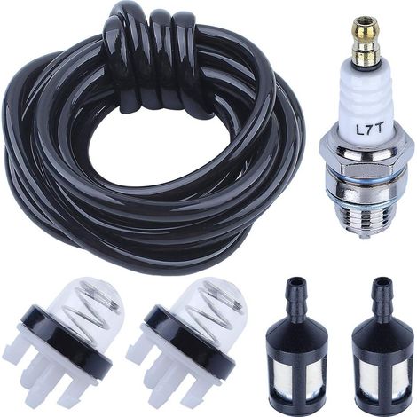 Adefol Tuyau de carburant, amorceur, bougie pour tronçonneuse Stihl TS410 TS420 Pièces de rechange pour 4238 350 6201 Accessoires (1/5)