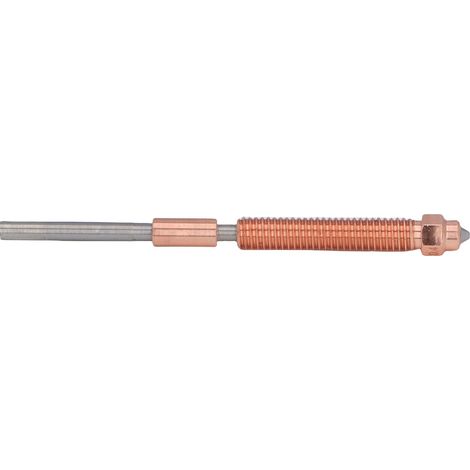 Buse 3D 0.4mm acier trempé alliage cuivre M6 pour Creality K2 Plus remplacement changement rapide imprimante (1/5)