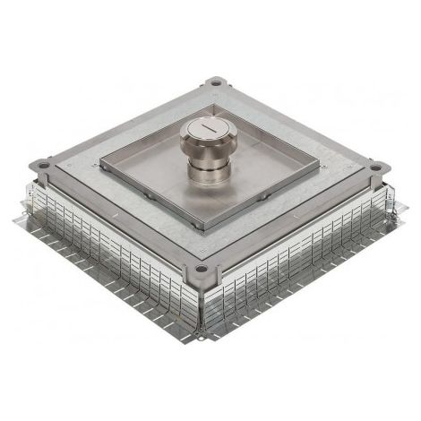 Boîte de sol avec sortie de câbles centrale + support appareillage 24 modules pour charge lourdes IP66 LEGRAND 089686 (1/2)
