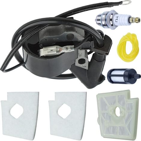 Kit de filtre à air, bobine d'allumage et coupe-bordure pour Stihl Fs220 FS160 FS280 FS290 Fr220, 000-400-1306 0000-400-1302 (1/5)