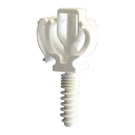 Clip de fixation simple pour multicouche diam 20 100 clips 4992-20S (1/3)