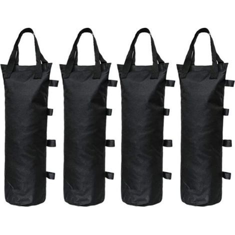 Lot de 4 poids de sable pour tonnelle – Tissu Oxford 600D imperméable – Capacité 10 kg – Stabilise tentes et parasols en extérieur (1/5)