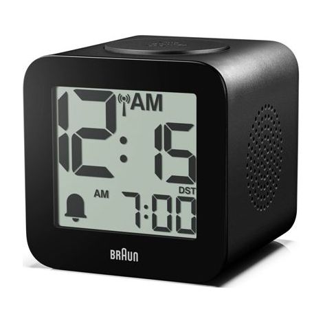Braun BC 25 BP-DCF schwarz Funkwecker mit Sprachausgabe (1/5)
