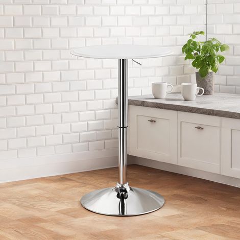 Table de bar réglable de 67 à 93 cm 63 x 63 x 93 cm (1/5)
