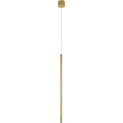 Merano Albuquerque Slim Suspension Plafonnier Laiton Doré Aluminium LED 5W 350Lm 3000K