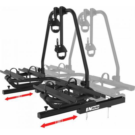 Portabiciclette Caravane BC260 Scorrevole Edizione Nera - Enduro