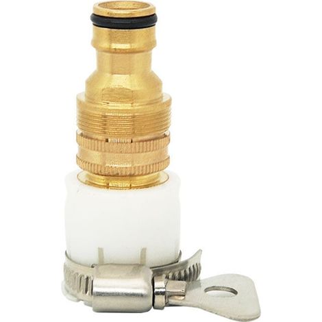 Eight-claw basin faucet, all copper, 3 in 1 universal joint, basin faucet with water pipe, multi-function quick joint MUMU (1/4)