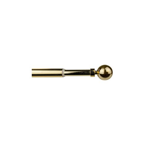 BASTONE METALLO D 12/9  70/120CM PALLA ORO