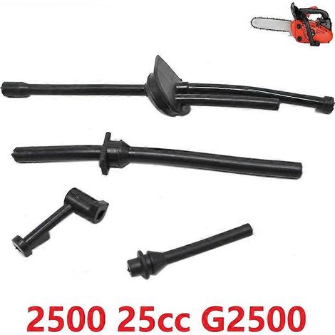Kit de tuyau de sortie d'huile et de carburant à pression négative pour tronçonneuse chinoise 25 cm³ Zenoah Komatsu G2500 (25 cm³, 2 temps). (1/5)