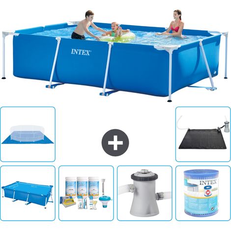 Intex Piscina con struttura Rettangolare - 300x200x75 cm - 7-pezzi  S30223 (1/5)