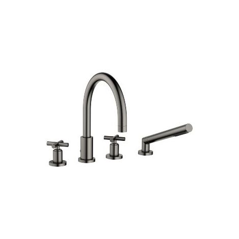 Dornbracht 27512892-99 Plaque de montage quatre trous pour baignoire Tara (1/3)