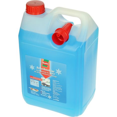 Nettoyant pour vitres protection antigel bidon de 5 litres concentré