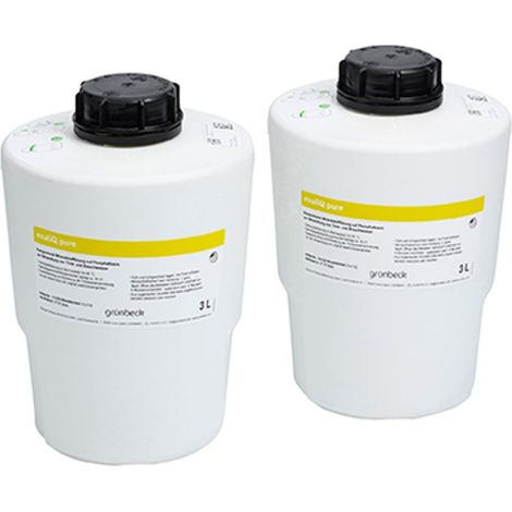 Grünbeck exaliQ solution minérale 114034 pure, bouteille de 2x3 litres