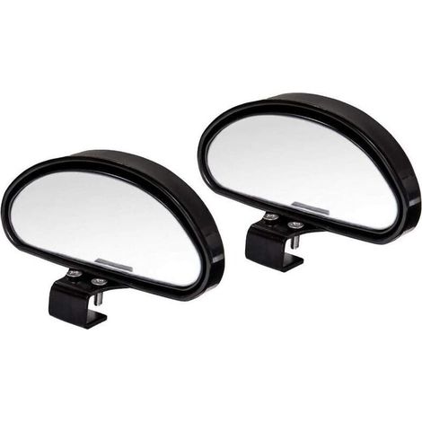 Retroviseur Conduite Accompagnée Retroviseur Angle Mort Miroir D'angle Mort RéTroviseur Conduite Accompagnée pour Tous Les Voitures- Miroir Convexe Angle réglable (2Pcs-A) (1/4)