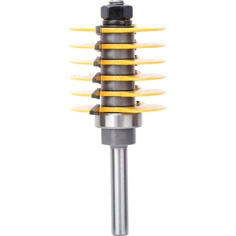 Mèche de Routeur Bit 8 mm Tige Fraises à Rainurer Travail du Bois Fraisage Joint Coupe Bois Fraisage Coupe pour Bricolage Bois