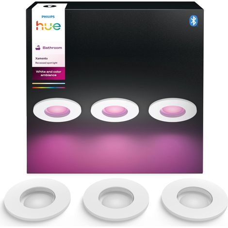 Spot Encastré Xamento, Pack de 3, Blanc (1/5)