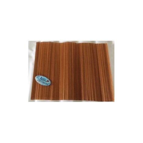Tovaglia americana in bambu arancio chiaro 2 pezzi