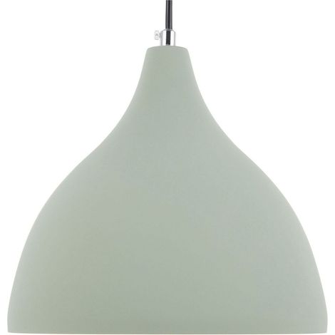 Lampadario in Stile Scandinavo in Cemento Verde Minimalista Lambro