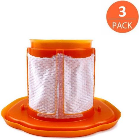 Confezione da 3 filtri di ricambio per aspirapolvere portatile BHHV320B / BHHV320J / BHHV520BF / BHHV520BFP e aspirapolvere portatile serie HHVKF10/HHVK (1/5)