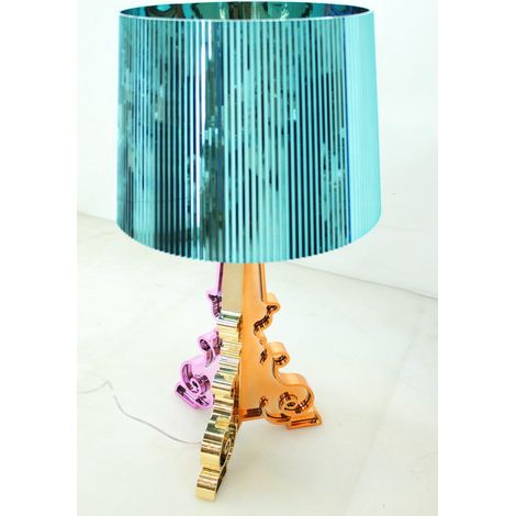 [GEBRAUCHT] B-Ware Kartell LED-Tischleuchte Tischlampe Lampe Leuchte Tisch-Lampe multicolor blau (1/2)