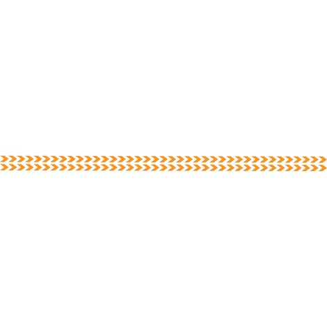 Lot 2 bandes 52mm x 1m - Double Chevrons Orange - 4641324