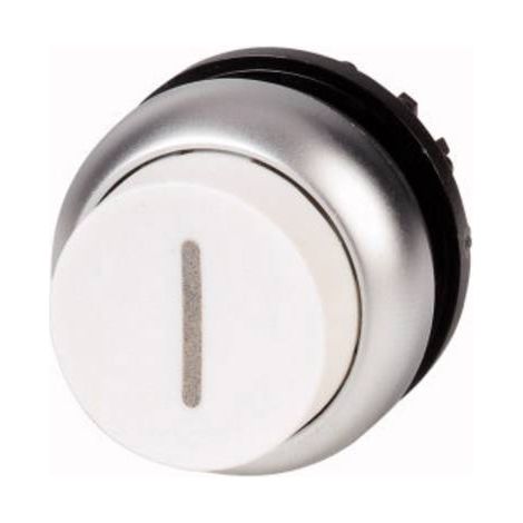 Eaton 216661 M22-DH-W-X1 Bouton-poussoir collerette plastique 1 pc(s) (1/2)