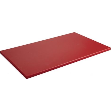 Planche découper rouge 50x30cm - Caterchef