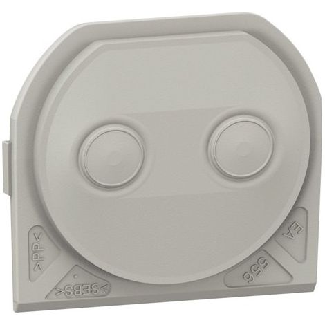 Accesorio eléctrico Legrand membrana gris 042x039 metros (1/3)