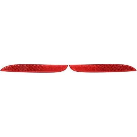 1 paire de réflecteurs de pare-chocs arrière 63142990863 Gauche Droite Rouge Feux arrière pour E84 X1 2010-2015 (1/5)