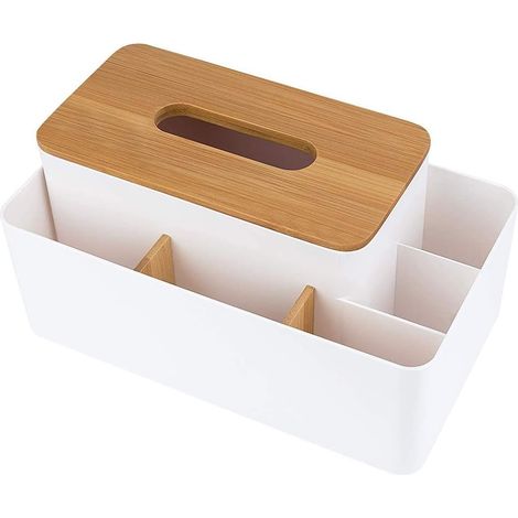 Multifunktionale Aufbewahrungsbox, Schreibtisch-Organizer, Taschentuchbox Ti