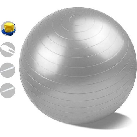 Ballon de yoga - Ballon d'équilibre pour le fitness, l'exercice et le Pilates - pour le renforcement du tronc et l'entraînement abdominal (1/4)