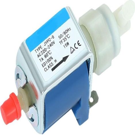 Pompe Électromagnétique - 220 V - 15 W - Débit 50 Cc/Min - Pression 3,5 Bar - Silencieuse 40 dB - Pour Machine À Café - 1 Pièce
