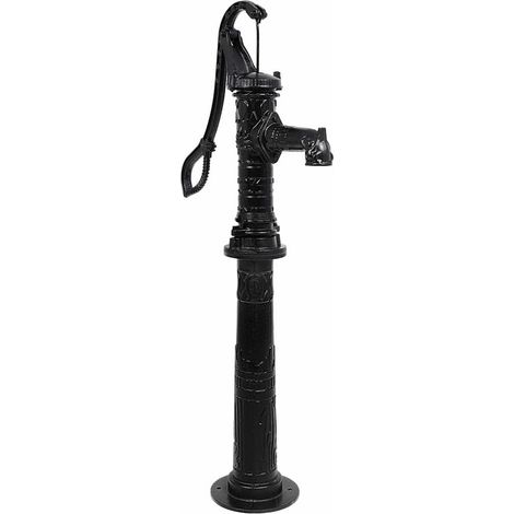Pompe à eau de jardin avec support en fonte (1/5)