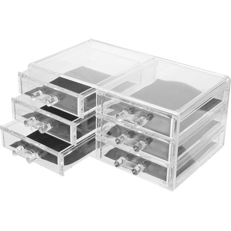 organisateur de rangement cosmétique au design élégant