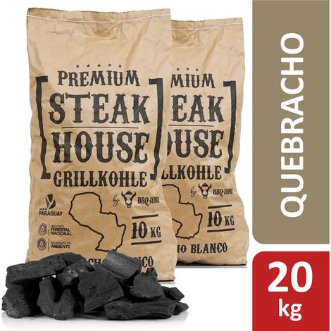 BBQ-Toro Premium Steak House Charcoal  20 kg  Quebracho Blanco