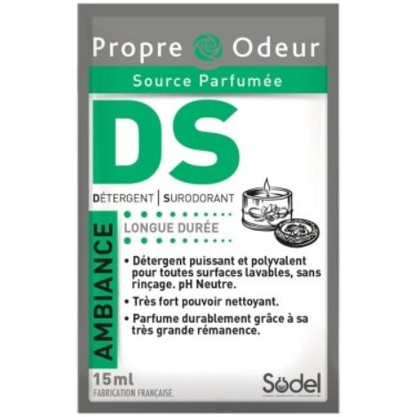 Ds ambiance 250 dosettes détergent surodorant longue durée