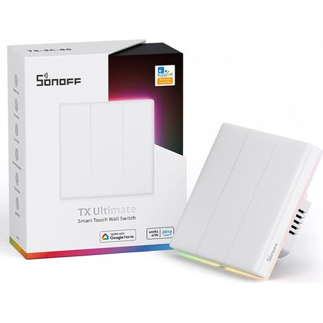 Sonoff TX Ultimate T5-86 Dimensione: 3 Pulsanti