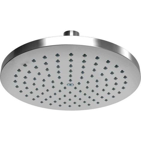22 cm Hochdruck-Duschkopf – Anti-Kalk-Düsen – Verchromter Edelstahl – 360° verstellbarer Winkel – Einfache G1/2-Montage (1/5)